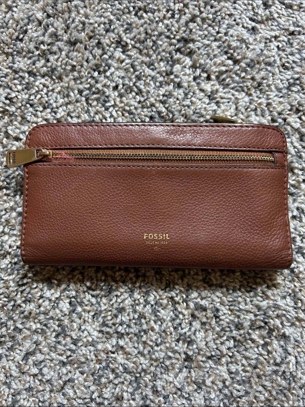 Trifold Fossil Leather Wallet
